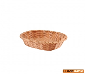 CESTA PO OVAL BAIXA FECHADA 31X21,5X6 CM