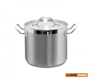 CALDEIRO INOX PROFISSIONAL FUNDO TRIPLO 30X26 CM