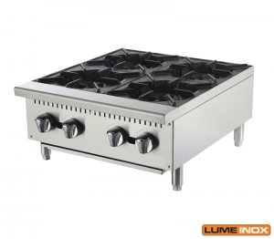 FOGO 4 BOCAS MESA 61 CM 4 QUEIMADORES 25.000 BTU/H