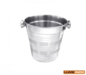 BALDE GELO INOX 1,8 L COM BOTES