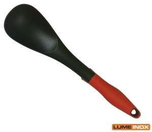 COLHER ARROZ 32 CM NYLON CABO VERMELHO