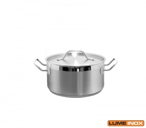 CAAROLA INOX PROFISSIONAL FUNDO TRIPLO 24X12 CM