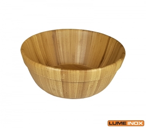 SALADEIRA BAMBU 3,5 L 27X11,5 CM GRANDE