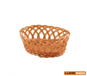 CESTA PO OVAL TRABALHADA 25X19X8 CM ABERTA