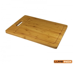 PLACA CORTE 40X26X1,5 CM BAMBU