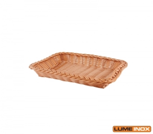 CESTA PO RETANGULAR BAIXA 34X24X6 CM