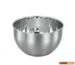 TIGELA MASSA INOX PROFISSIONAL 22X13 CM