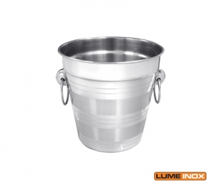 BALDE GELO INOX 1,5 L COM ARGOLAS