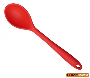 COLHER ARROZ 27,5 CM SILICONE INTEIRIA