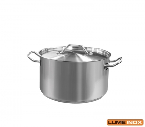 CAAROLA INOX PROFISSIONAL FUNDO TRIPLO 36X19 CM